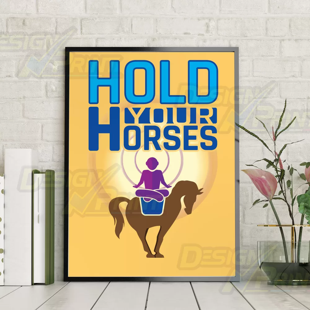 English Idioms - Hold your Horses