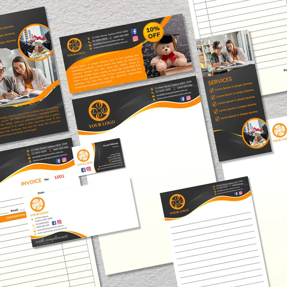 Canva Corporate Stationery Templates​