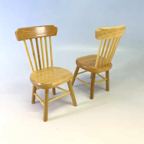 Wooden Dinner Table 2 Chairs 02