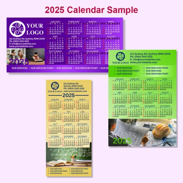 2025 Calendar Canva Template2