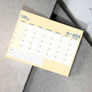 A4 Blank Calendar Canva Templates