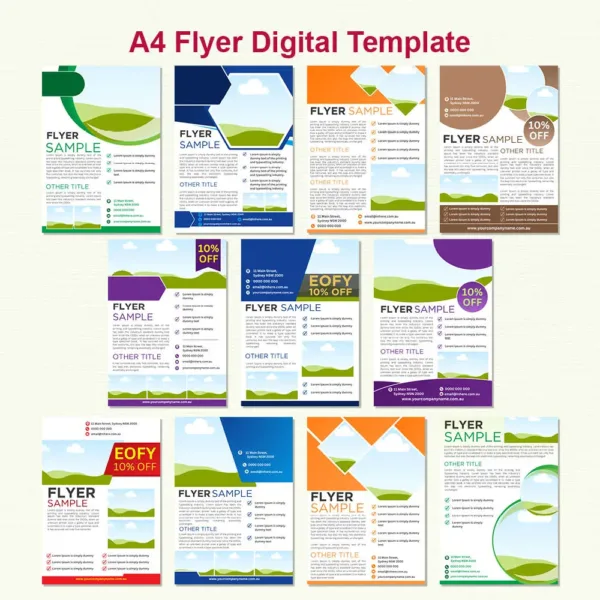 A4 Flyer Template2