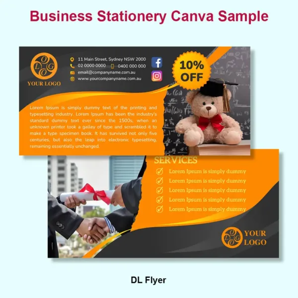 Business Stationery Canva11