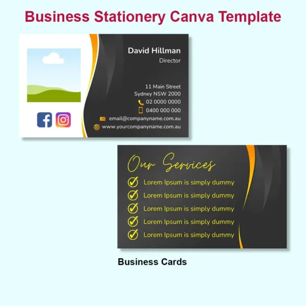 Business Stationery Canva18