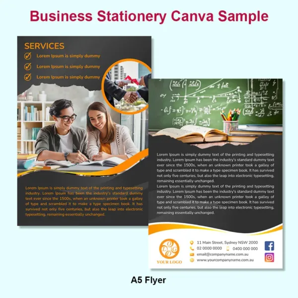 Business Stationery Canva5