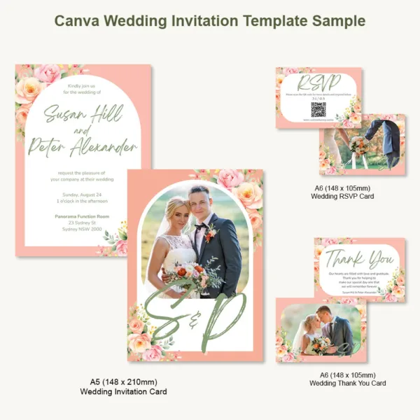 Canva Wedding Invitation Template