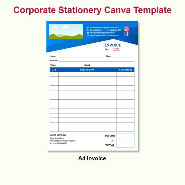 Corporate Stationery Canva14