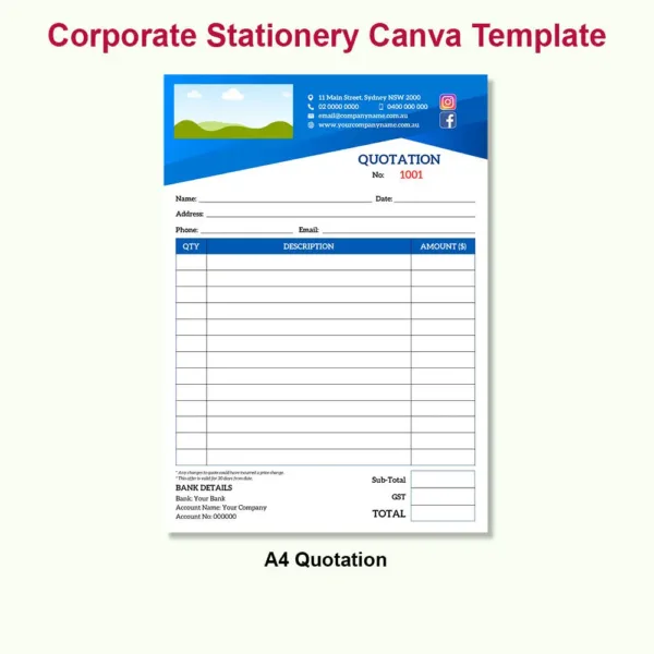 Corporate Stationery Canva15