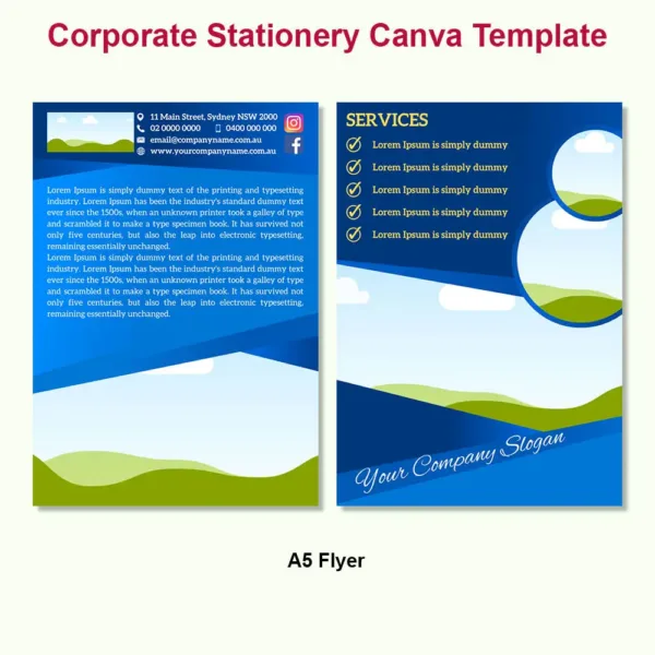 Corporate Stationery Canva16