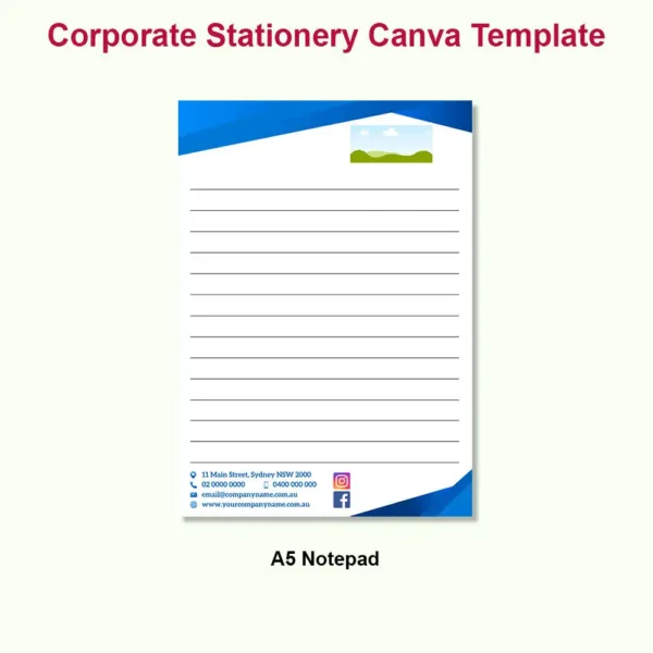 Corporate Stationery Canva17