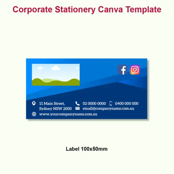 Corporate Stationery Canva21