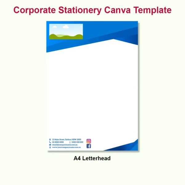 Corporate Stationery Canva23