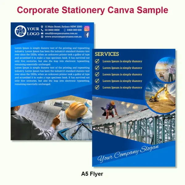 Corporate Stationery Canva5