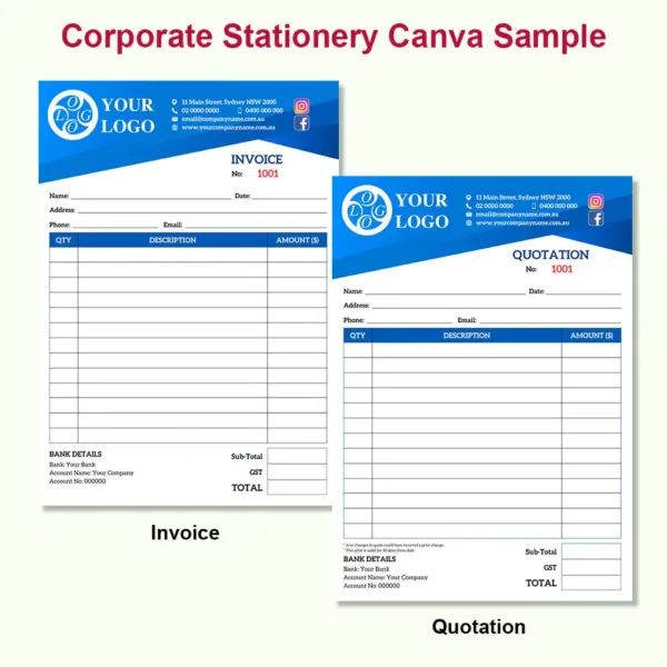 Corporate Stationery Canva6