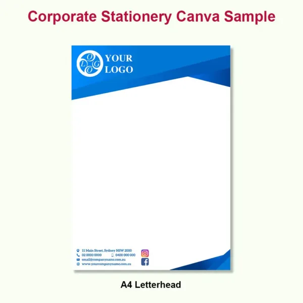 Corporate Stationery Canva8