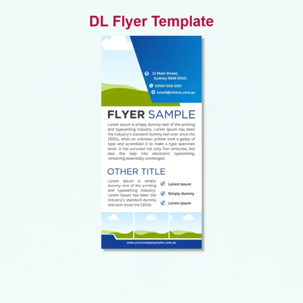 DL Flyer Digital Template6