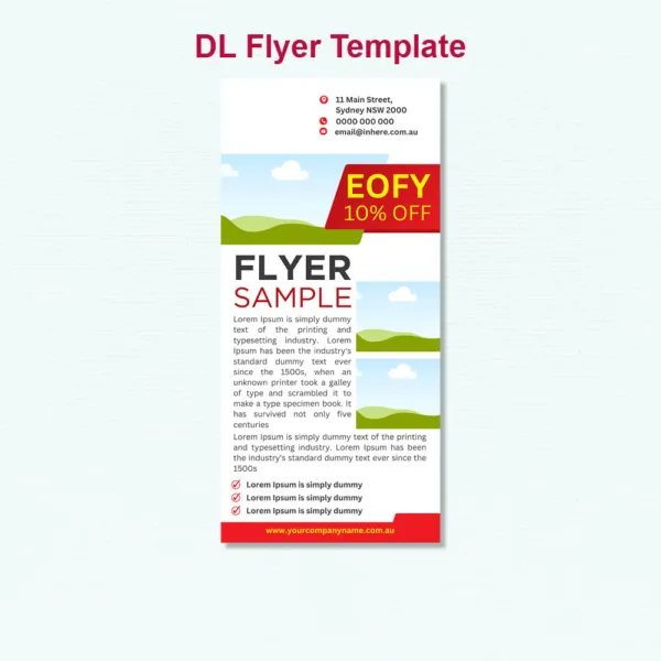 DL Flyer Digital Template8