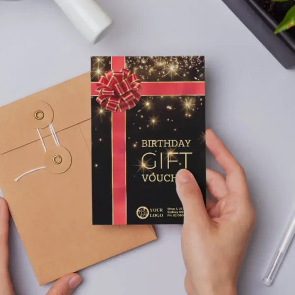 Canva Birthday Voucher Templates