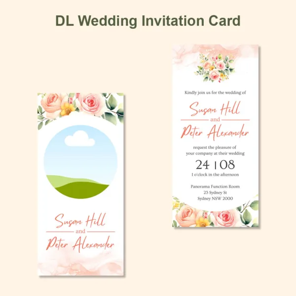 Rose Wedding Template3