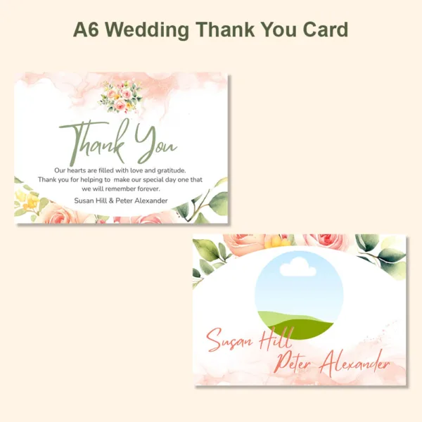 Rose Wedding Template5