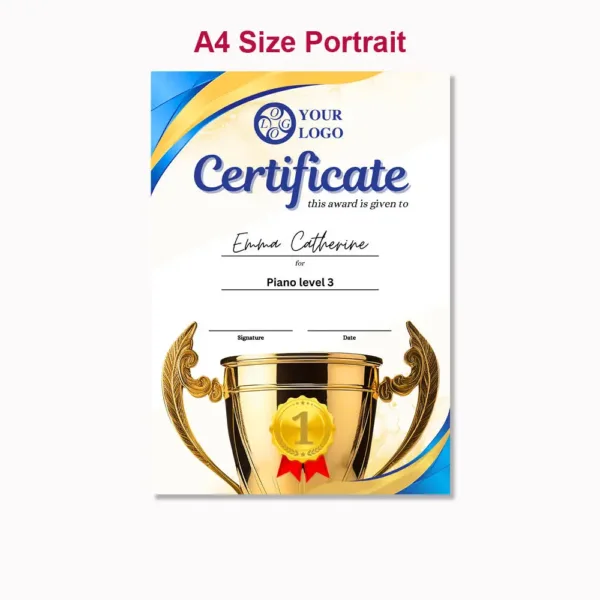 Trophy Style Certificate3